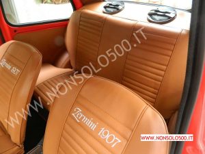 interni personalizzati Fiat 500 d'epoca